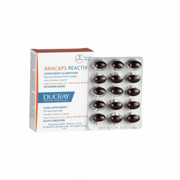 DUCRAY ANACAPS REACTIV CAPS X30