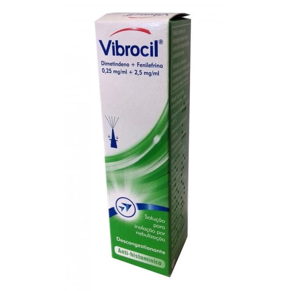 Vibrocil 0,25 mg/ml + 2,5 mg/ml 15 ml Sol In Neb