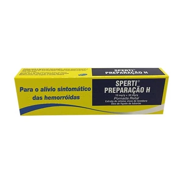 Sperti Preparacao H (10 mg + 30 mg)/g25 g Pmd Rect