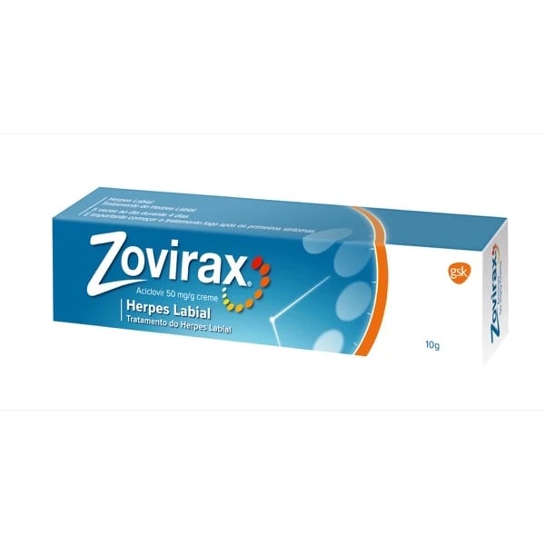 Zovirax 50 mg/g 10 g Cr