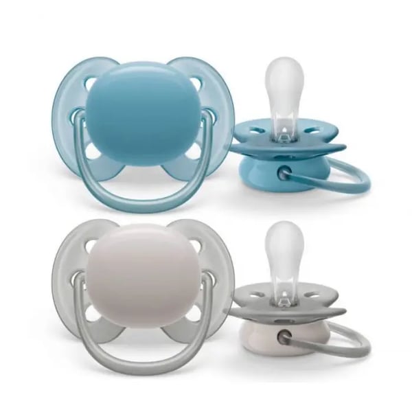 PHILIPS AVENT ULTRA SOFT 6-18M AZUL/CINZENTO