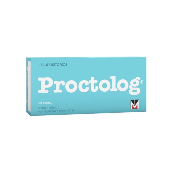 Proctolog 10 mg + 120 mg 10 Sup