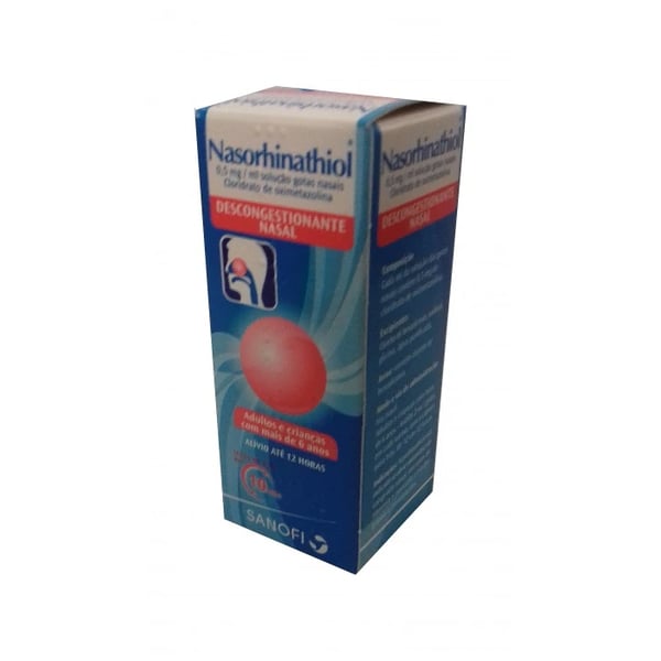 Nasorhinathiol 0.5 mg/ml 15 ml Sol Gts Nas