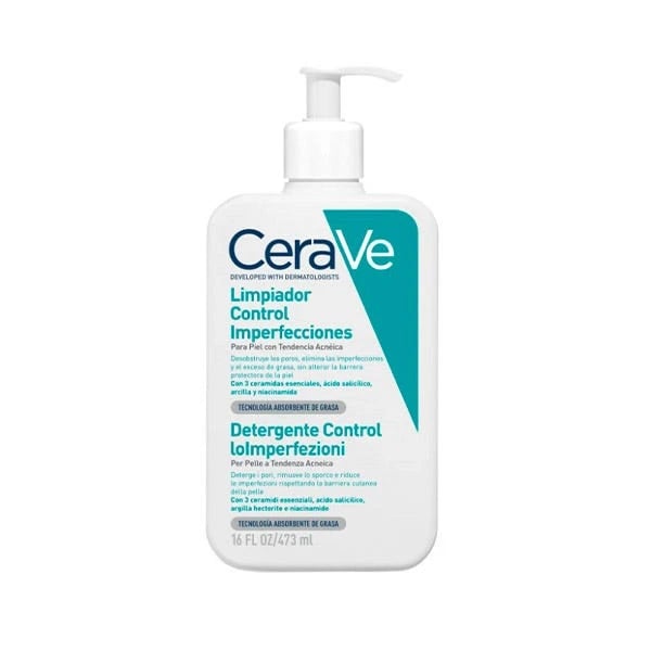 CERAVE BLEMISH CONTROL GEL LIMPEZA ANTI-IMPERFEIÇÕES 473ML