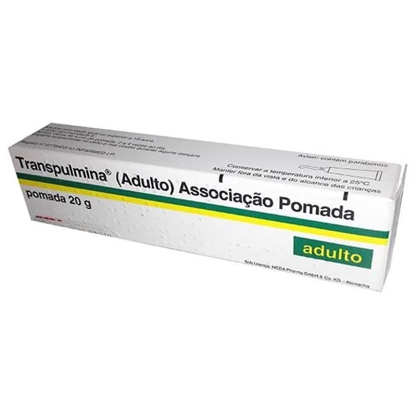 Transpulmina (Adulto) 25+ 100+ 50 mg/g 20 g Pmd