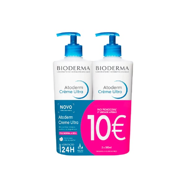 Bioderma Atoderm Creme Ultra - 500ml (Pack Duplo)