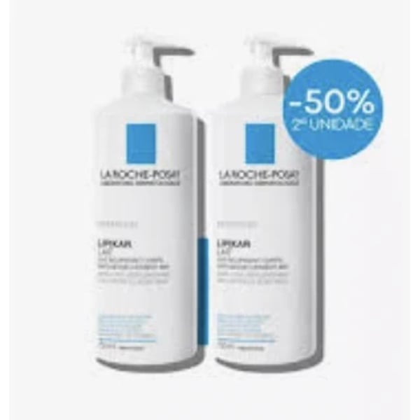 LrPosay Lipikar leche corporal hidratante 750mL 2 unidades