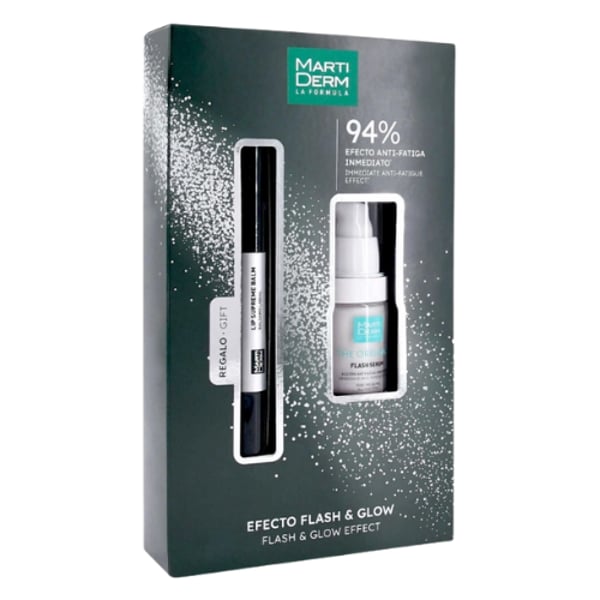 MARTIDERM coffret natal flash serum + oferta lip supreme balm 2025
