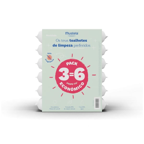 MUSTELA TOALHETES S/ PERFUME 2=3