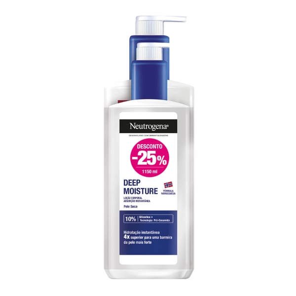 NEUTROGENA DEEP MOISTURE PELE SECA -25%