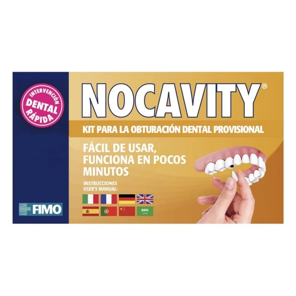 NOCAVITY KIT OBTURAÇÃO DENTÁRIA PROVISÓRIA