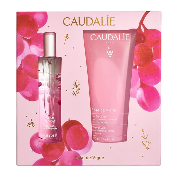 CAUDALIE COFFRET ROSE DE VIGNE 50ml- XMAS 2025