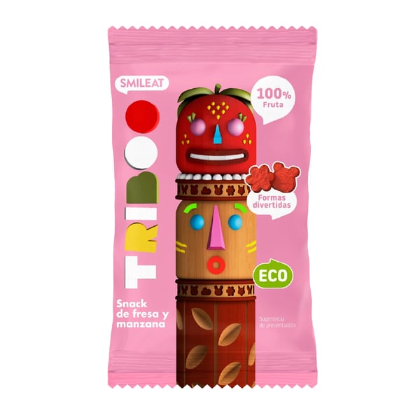 SMILEAT TRIBOO Sminolas Morango Biológico - 25gr.