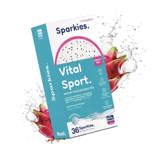 SPARKIES VITAL SPORT PITAIA 36 COMP.EFERV