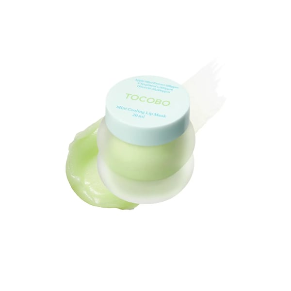 Tocobo - Mint Cooling Lip Mask - Moisturising and Regenerating Lip Mask - 20ml